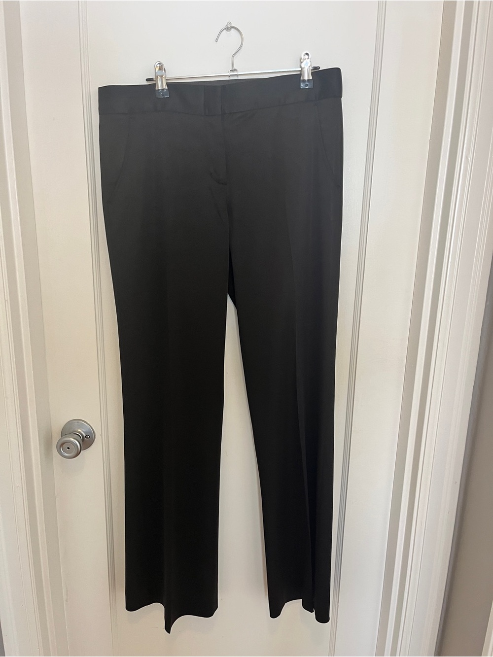 BCBGMAXAZRIA wide flare dress pants